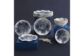 Subatan Tallriksset 24 Delar - Porslin/Vit - Products - Servering & matlagning - Tallrikar & skålar - Tallrikar set