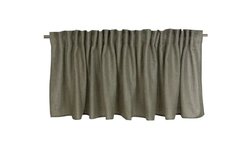 Brooklyn Gardinkappa 55 cm - Grön - Products - Textil & mattor - Gardiner - Gardinlängder - Hanklängd