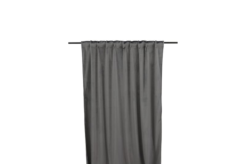 Mary Gardin 135x250 cm - Grå - Products - Textil & mattor - Gardiner - Gardinlängder - Kanallängd