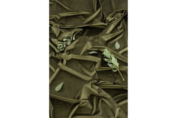 Mary Gardin 135x250 cm - Grön - Products - Textil & mattor - Gardiner - Gardinlängder - Kanallängd