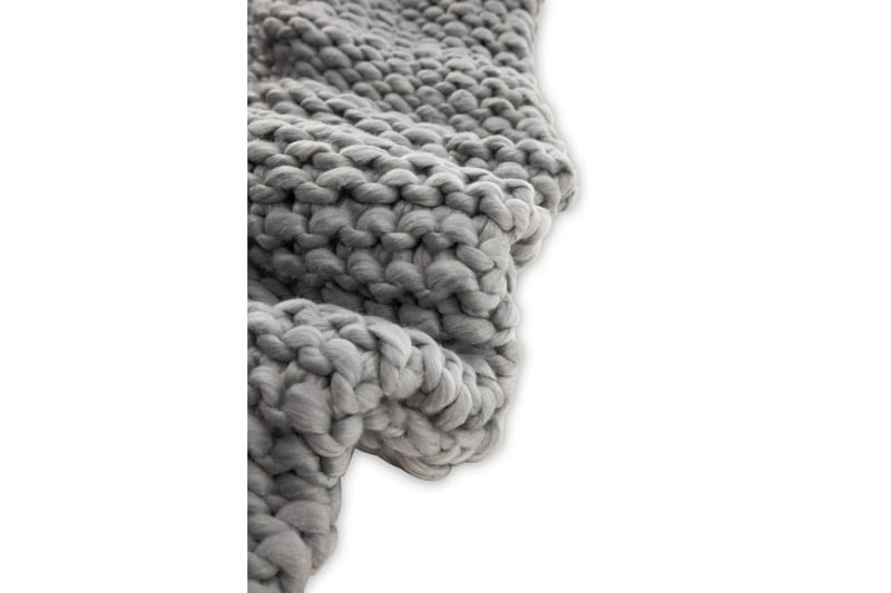 Kate Pläd 130x170 cm - Ljusgrå - Products - Textil & mattor - Filt & pläd