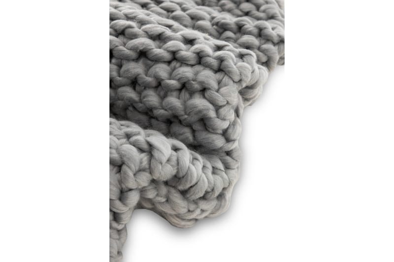 Kate Pläd 130x170 cm - Ljusgrå - Products - Textil & mattor - Filt & pläd