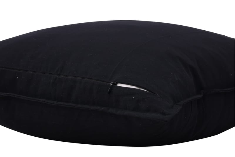 Ronja Kuddfodral - Svart - Products - Textil & mattor - Kudde & kuddfodral - Kuddfodral