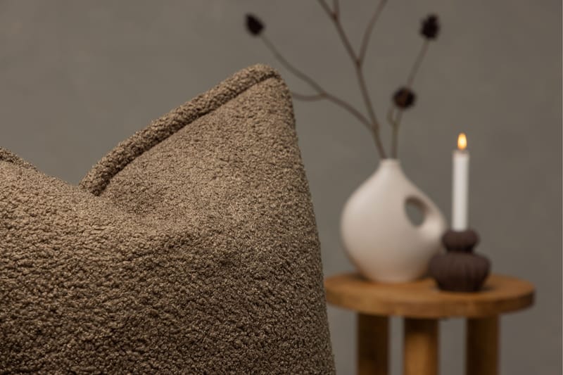 Tuva Kuddfodral - Brun - Products - Textil & mattor - Kudde & kuddfodral - Kuddfodral