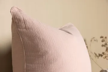 Tyra Kuddfodral - Ljusrosa - Products - Textil & mattor - Kudde & kuddfodral - Kuddfodral