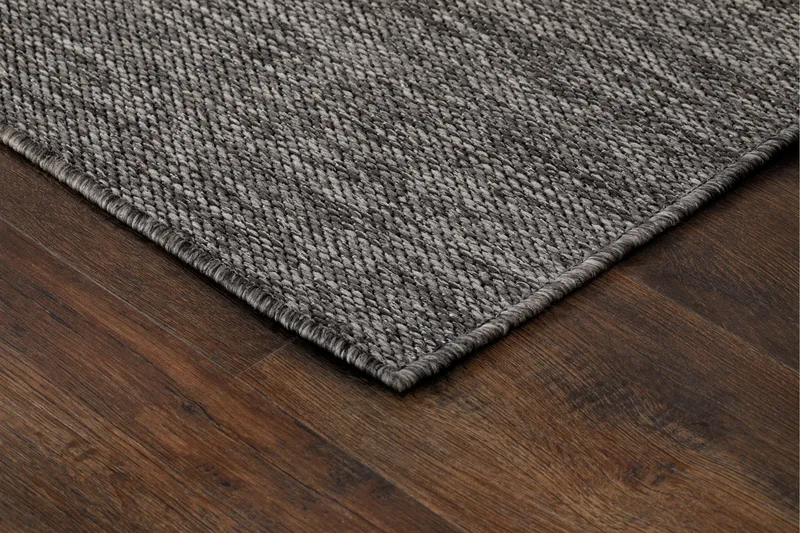 Madrid Flatvävd Matta 200x285 cm - Antracit - Products - Textil & mattor - Matta - Flatvävd matta