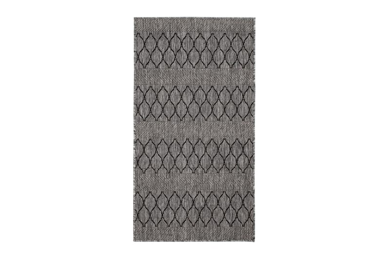 Madrid Bell Flatvävd Matta 80x340 - Grå/Svart - Products - Textil & mattor - Matta - Flatvävd matta