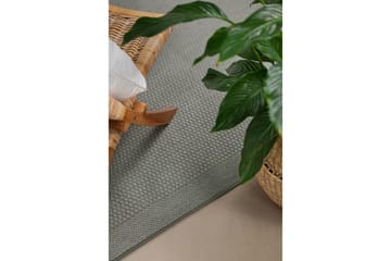 Miami Flatvävd Matta 160x230 cm - Grön - Products - Textil & mattor - Matta - Små mattor