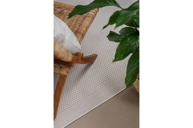 Miami Flatvävd Matta 200x290 cm - Vit - Products - Textil & mattor - Matta - Flatvävd matta