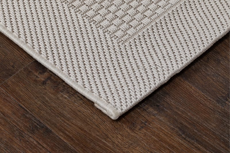 Miami Flatvävd Matta 80x200 cm - Vit - Products - Textil & mattor - Matta - Flatvävd matta