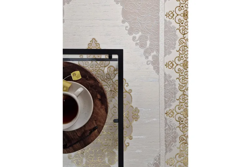 Ankara Wiltonmatta 200x290 cm - Beige/Guld - Products - Textil & mattor - Matta - Modern matta - Wiltonmatta