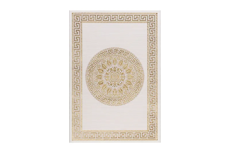 Ankara Wiltonmatta 240x340 cm - Beige/Guld - Products - Textil & mattor - Matta - Modern matta - Wiltonmatta