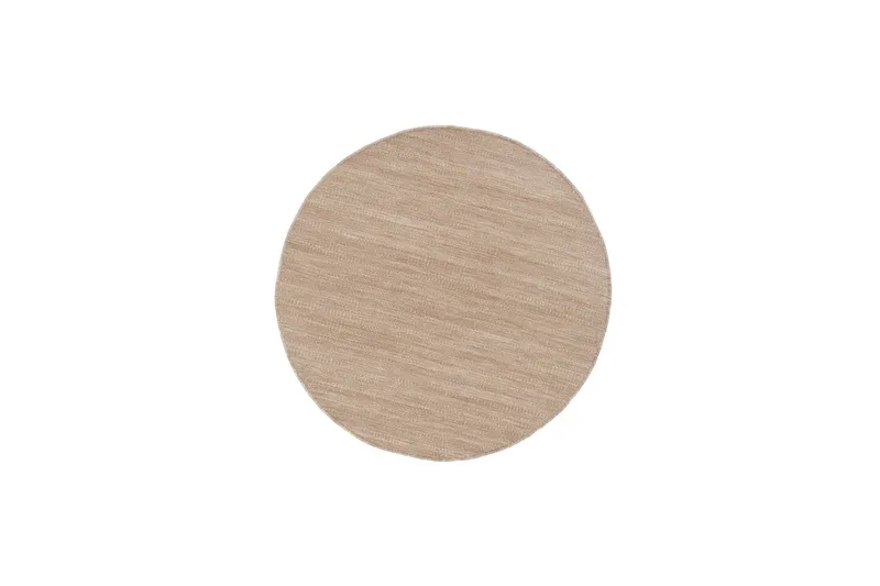 Birka Ullmatta Ø240 cm Rund, Sand