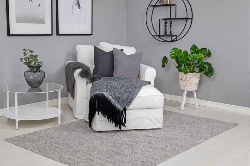 Birka Ullmatta 200x300 - Silver - Products - Textil & mattor - Matta - Modern matta - Ullmatta