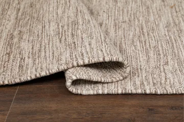 Birka Ullmatta Rektangulär 135x190 cm - Mörklinne - Products - Textil & mattor - Matta - Modern matta - Ullmatta