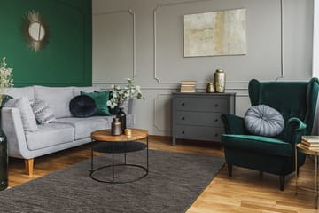 Birka Ullmatta Rektangulär 300x400 cm - Antracit - Products - Textil & mattor - Matta - Modern matta - Ullmatta