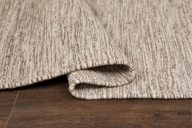 Birka Ullmatta Rektangulär 75x150 cm - Mörklinne - Products - Textil & mattor - Matta - Modern matta - Ullmatta