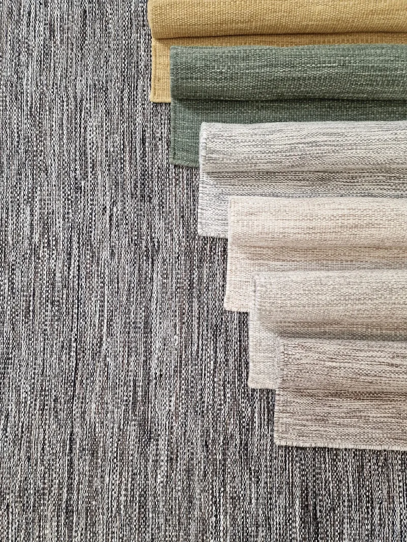 Birka Ullmatta Rund 160 - Ockragul - Products - Textil & mattor - Matta - Modern matta - Ullmatta