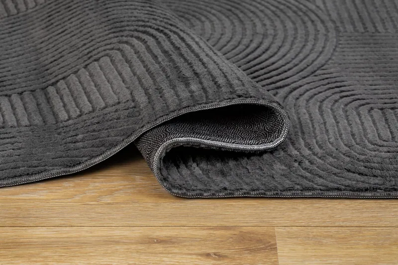 Castello Gångmatta 80x250 cm Rektangulär - Grafit - Products - Textil & mattor - Matta - Modern matta - Gångmatta