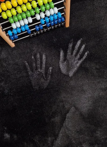 Cozy Ryamatta 133x190 cm Rektangulär - Svart - Products - Textil & mattor - Matta - Modern matta - Ryamatta