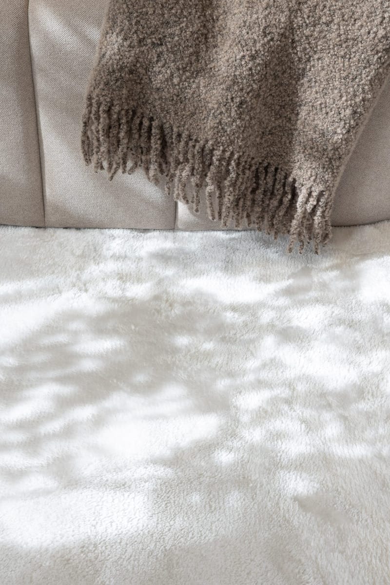 Cozy Ryamatta 160x230 cm Rektangulär - Vit - Products - Textil & mattor - Matta - Modern matta - Ryamatta