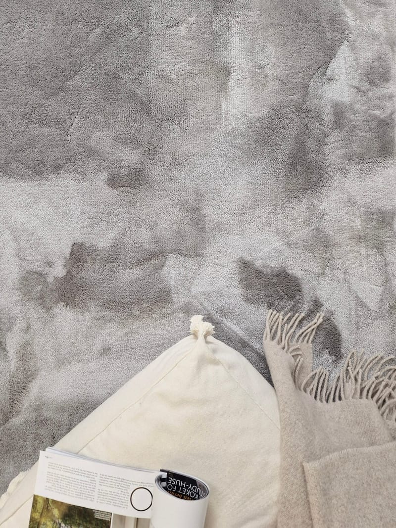 Cozy Ryamatta 200x290 cm Rektangulär - Silver - Products - Textil & mattor - Matta - Modern matta - Ryamatta