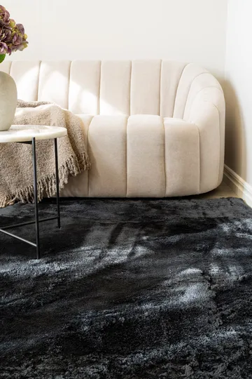 Cozy Ryamatta 240x340 cm Rektangulär - Svart - Products - Textil & mattor - Matta - Modern matta - Ryamatta