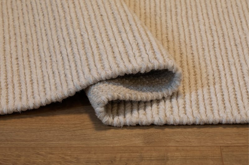 Dalarö Ullmatta 240 cm Rund - Vit - Products - Textil & mattor - Matta - Modern matta - Ullmatta