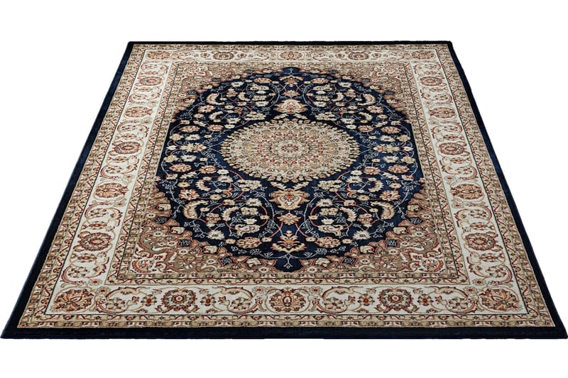 Dubai Medallion Wiltonmatta 120x170 cm - Blå - Products - Textil & mattor - Matta - Modern matta - Wiltonmatta