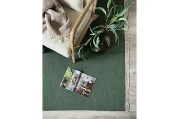 Eden Ullmatta 75x150 cm Rektangulär - Smaragdgrön - Products - Textil & mattor - Matta - Modern matta - Ullmatta