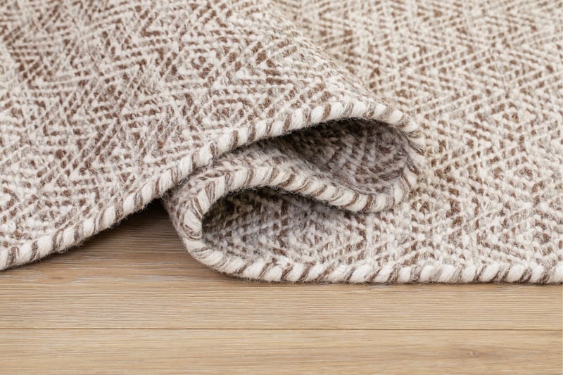 Gåsöga Ullmatta 240x340 cm Rektangulär - Beige - Products - Textil & mattor - Matta - Modern matta - Ullmatta