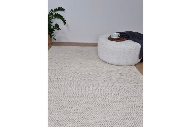 Gåsöga Ullmatta 240x340 cm Rektangulär - Beige - Products - Textil & mattor - Matta - Modern matta - Ullmatta