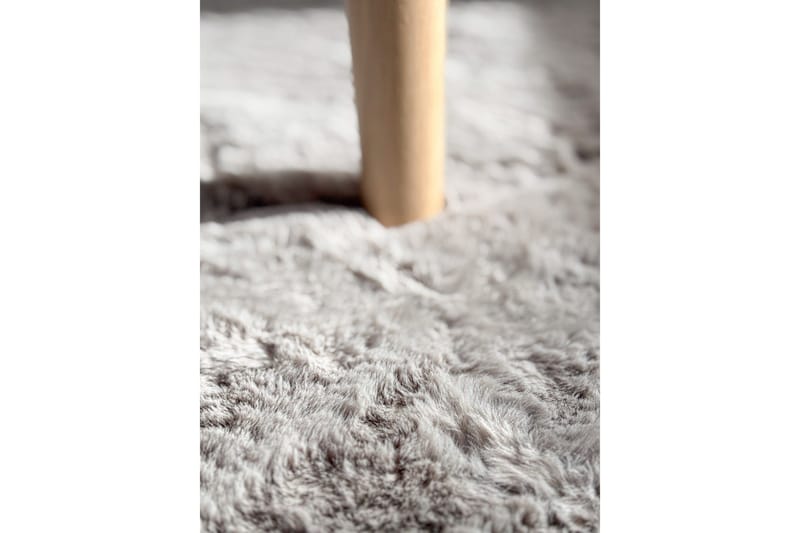 Heaven Ryamatta 200 cm Rund Grå - Grå - Products - Textil & mattor - Matta - Modern matta - Ryamatta