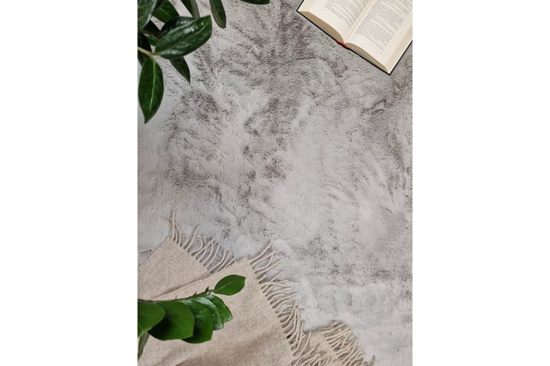 Heaven Ryamatta Grå rund 160 - Grå - Products - Textil & mattor - Matta - Modern matta - Ryamatta