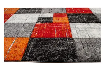 London Square Friezematta 160x230 - Röd/Orange - Products - Textil & mattor - Matta - Modern matta - Wiltonmatta