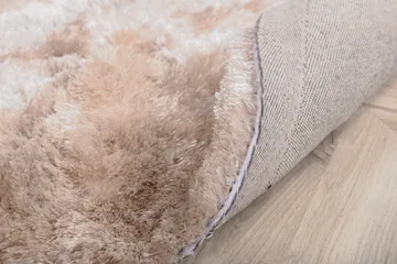 Shiva Ryamatta Rund 200 cm - Champagne - Products - Textil & mattor - Matta - Modern matta - Ryamatta