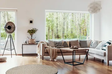 Skagen Ullmatta 160 cm Rund - Sandmelange - Products - Textil & mattor - Matta - Modern matta - Ullmatta