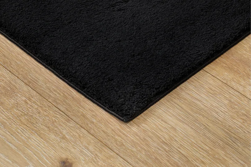 Soft Wiltonmatta 80x150 cm - Svart - Products - Textil & mattor - Matta - Modern matta - Wiltonmatta