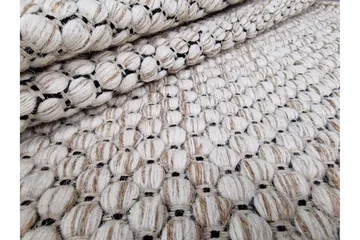 Torekov Ullmatta 75x230 cm - Creme - Products - Textil & mattor - Matta - Modern matta - Ullmatta