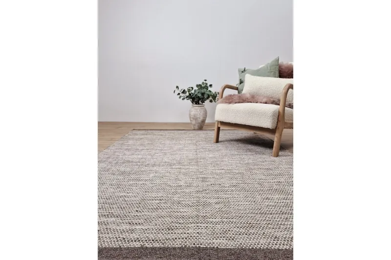 Torsby Ullmatta 140x200 cm Rektangulär - Taupe - Products - Textil & mattor - Matta - Modern matta - Ullmatta