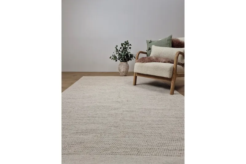 Torsby Ullmatta 240x340 cm Rektangulär - Creme - Products - Textil & mattor - Matta - Modern matta - Ullmatta