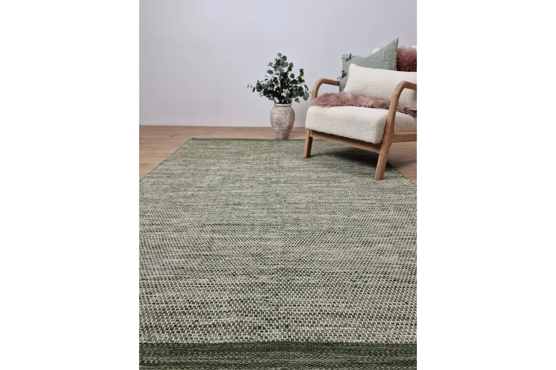Torsby Ullmatta 240x340 cm Rektangulär - Grön - Products - Textil & mattor - Matta - Modern matta - Ullmatta