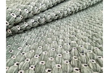 Torekov Ullmatta Rund 200 cm - Grön - Products - Textil & mattor - Matta - Modern matta - Ullmatta