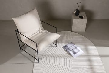 Vince Wiltonmatta 160x230 cm Oval - Vit - Products - Textil & mattor - Matta - Modern matta - Friezematta