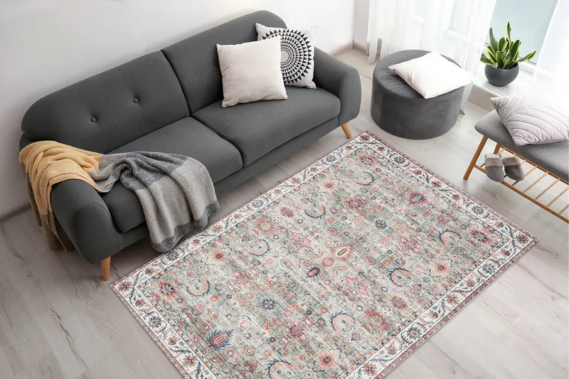 Tarfaya Friezematta 200x290 cm - Grön - Products - Textil & mattor - Matta - Modern matta - Wiltonmatta