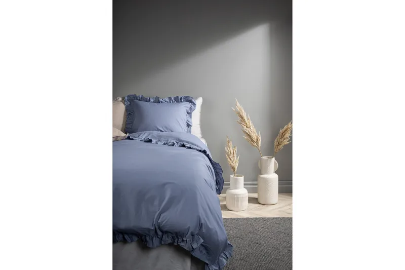 Levi Bäddset 2-Dels 150x200/50x60 cm - Blå - Products - Textil & mattor - Sängkläder - Bäddset & påslakanset - Påslakanset dubbelsäng