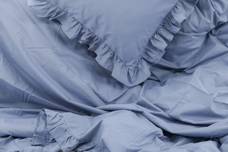 Levi Bäddset 2-Dels 150x200/50x60 cm - Blå - Products - Textil & mattor - Sängkläder - Bäddset & påslakanset - Påslakanset dubbelsäng