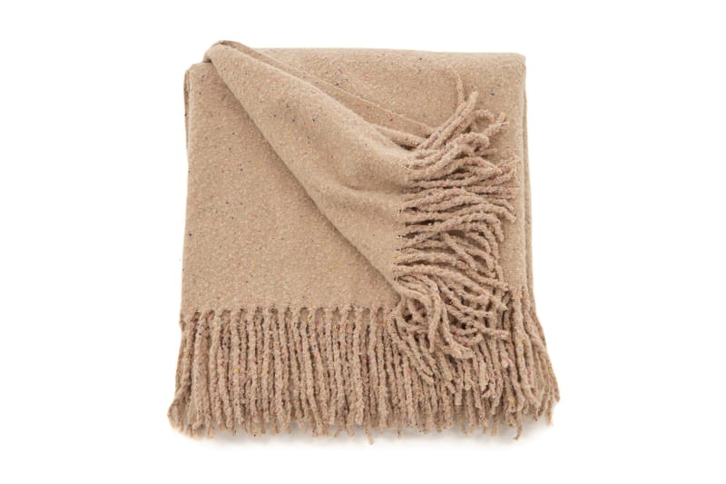 Tilly Pläd 130x170 cm - Beige - Products - Textil & mattor - Filt & pläd