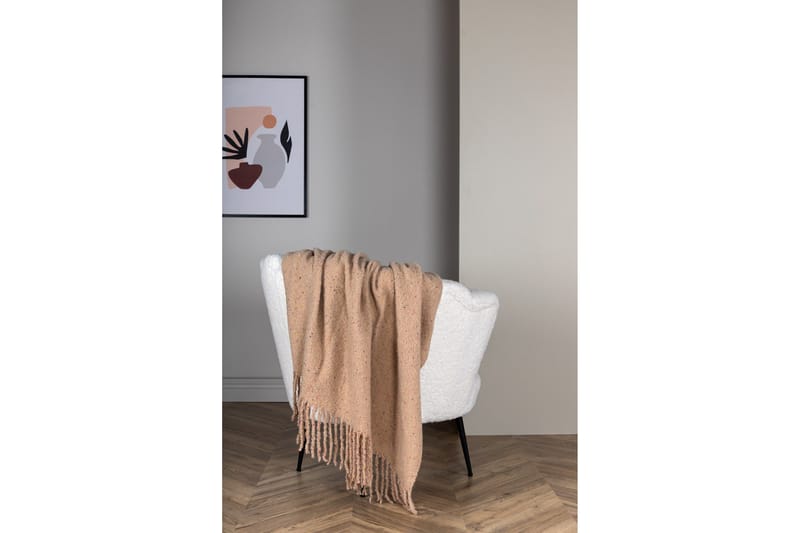 Tilly Pläd 130x170 cm - Beige - Products - Textil & mattor - Filt & pläd