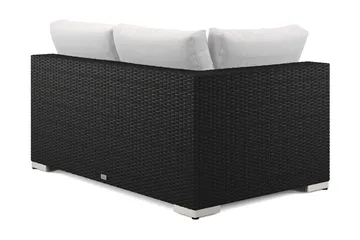 Bahamas H ögermodul utomhus 140 cm i konstrotting - Svart - Products - Utemöbler & utemiljö - Övrigt utemöbler - Moduler utesoffa